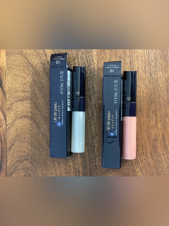 cle de peau Other - CLE DE PEAU BEAUTE Lip Gloss Duo - Full Size In Box